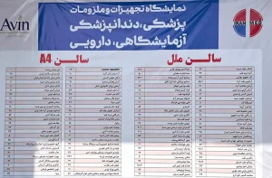 لیست شرکت های حاضر در نمایشگاه ایران مد 1403