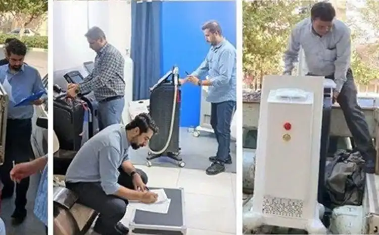 کشف و ضبط چهل دستگاه لیزر پوست و مو غیر مجاز