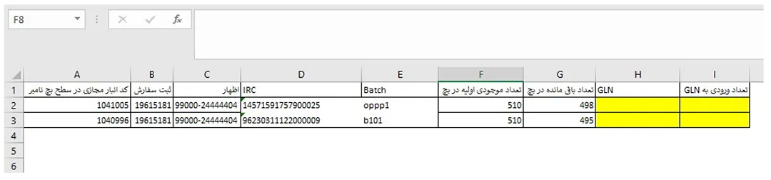 راهنمای درج GLN در انبار مجازی كالا