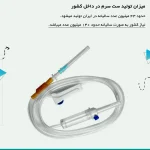 آمار بازرگانی ست سرم در 5 سال منتهی به 1404