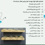 لیست دستگاه های مجاز واردات در سال 1404 -مصرفی های پوست مو زیبایی